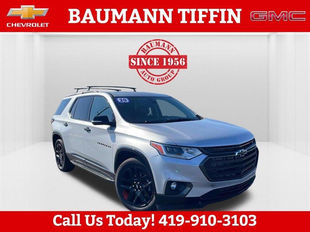 used 2020 Chevrolet Traverse car, priced at $18,321