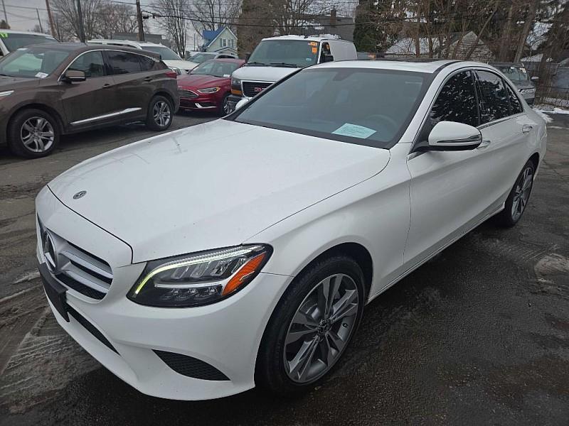 used 2019 Mercedes-Benz C-Class car, priced at $17,500