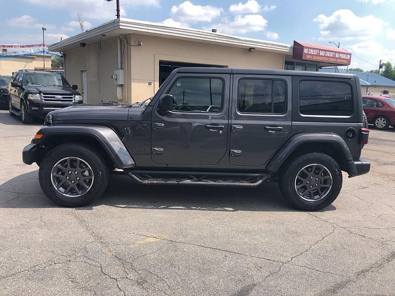 used 2021 Jeep Wrangler Unlimited car, priced at $29,300