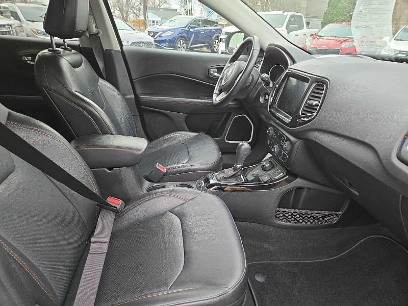 used 2021 Jeep Compass car, priced at $18,500