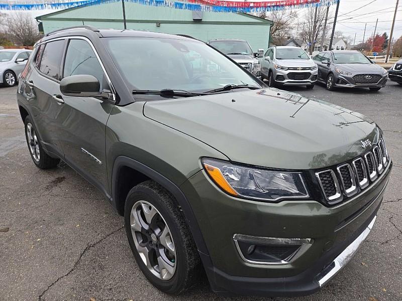 used 2021 Jeep Compass car, priced at $18,500