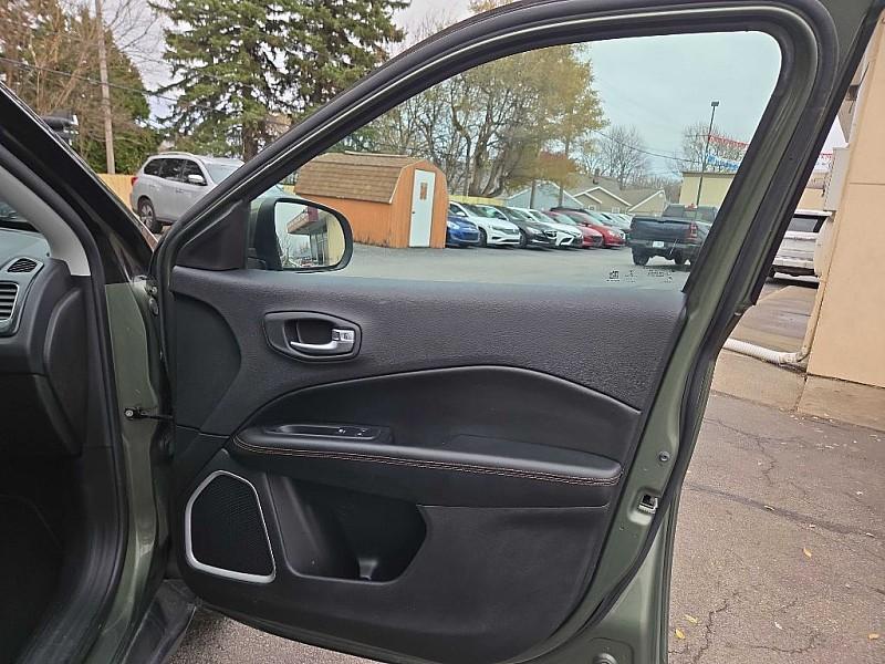 used 2021 Jeep Compass car, priced at $18,500