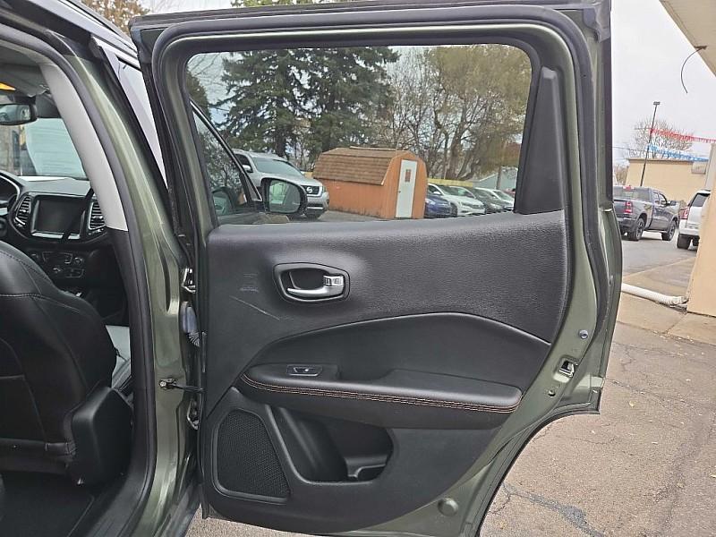 used 2021 Jeep Compass car, priced at $18,500