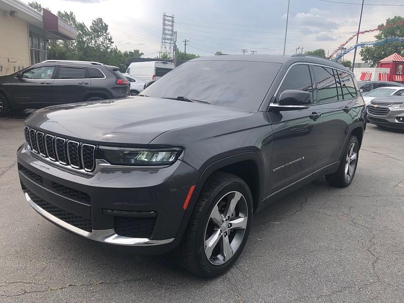 used 2021 Jeep Grand Cherokee L car, priced at $22,600