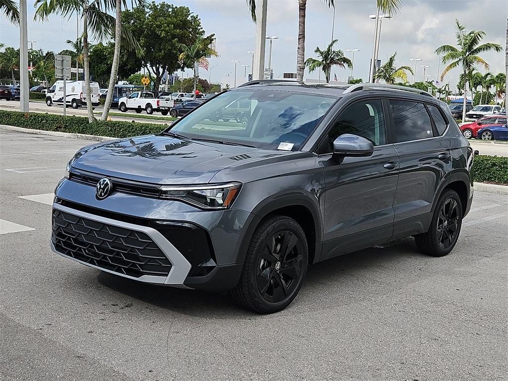 new 2025 Volkswagen Taos car, priced at $27,096