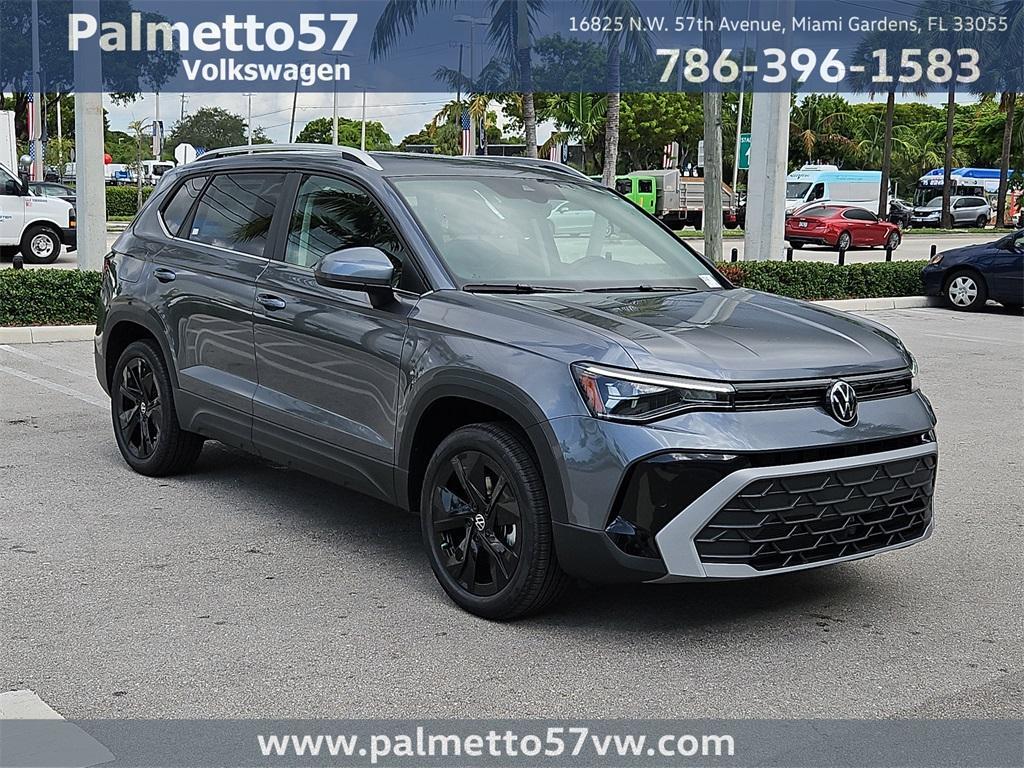 new 2025 Volkswagen Taos car, priced at $27,096