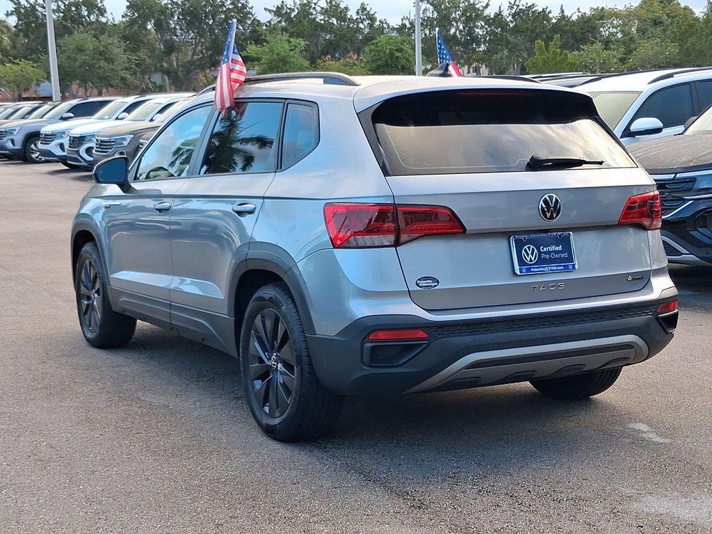 used 2022 Volkswagen Taos car, priced at $17,399