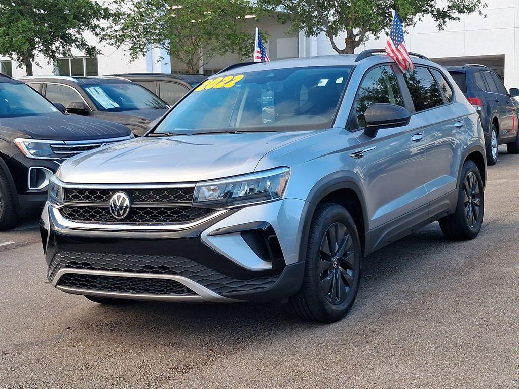 used 2022 Volkswagen Taos car, priced at $17,399