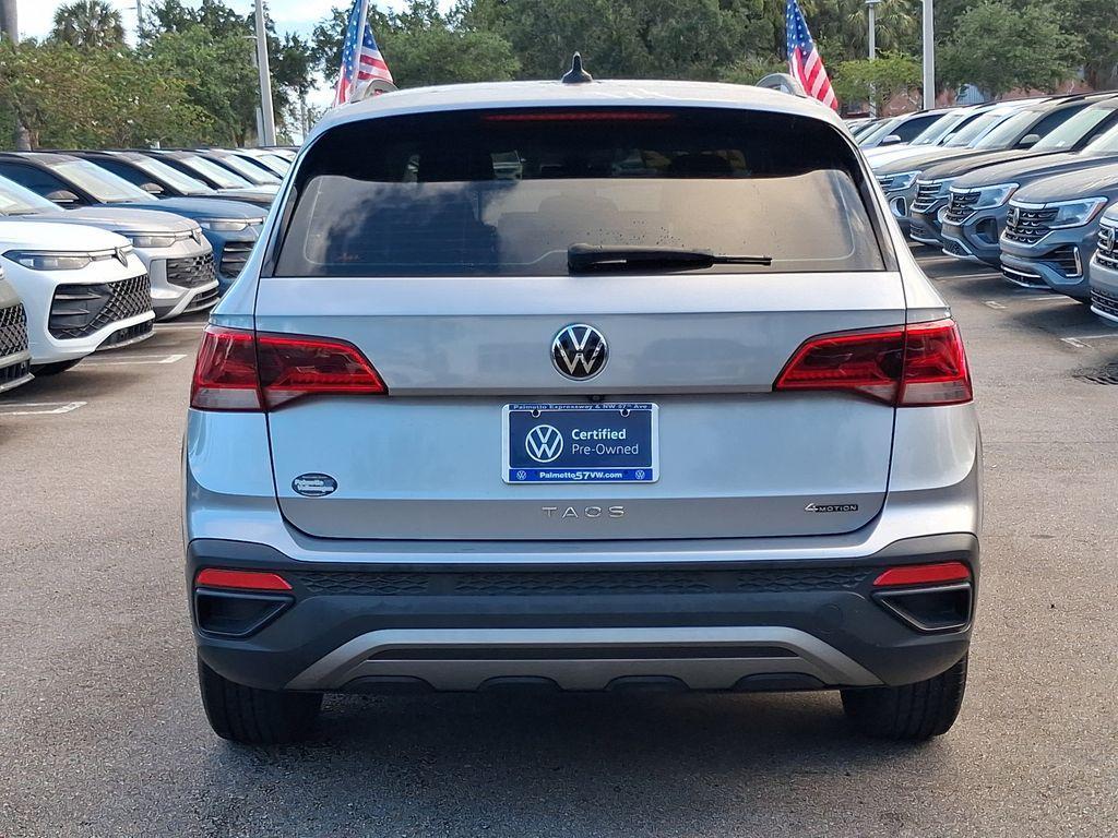 used 2022 Volkswagen Taos car, priced at $17,399