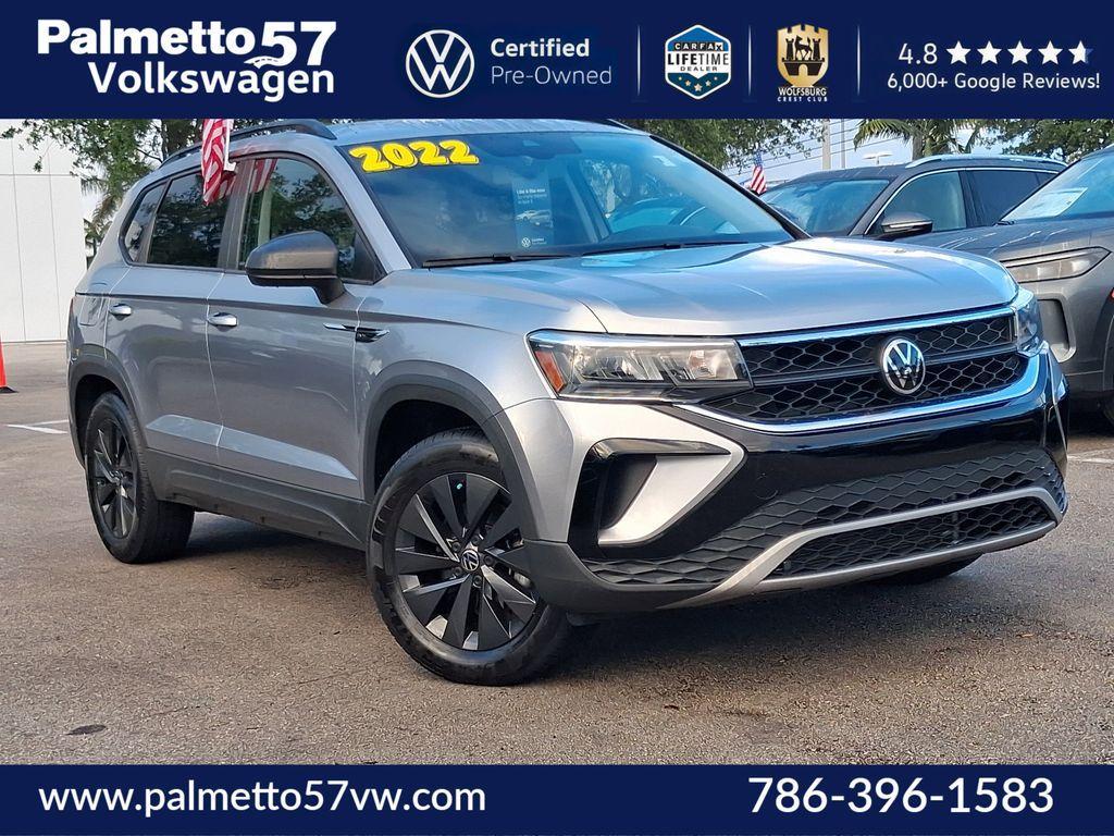 used 2022 Volkswagen Taos car, priced at $17,399