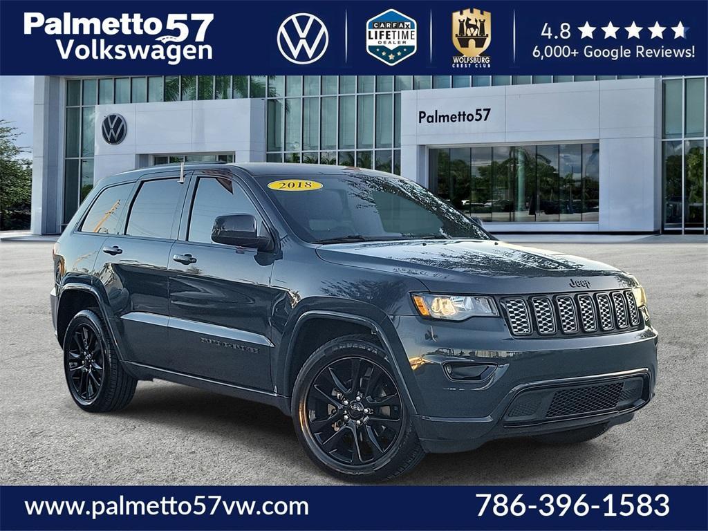 used 2018 Jeep Grand Cherokee car, priced at $12,629