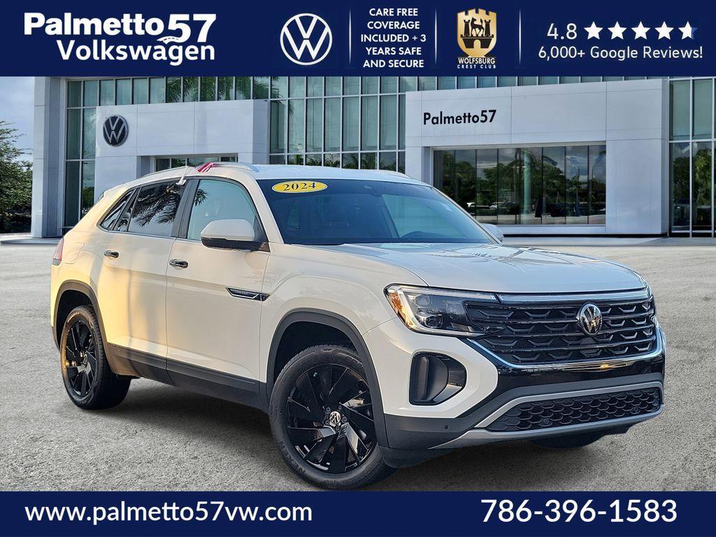 used 2024 Volkswagen Atlas Cross Sport car, priced at $28,449
