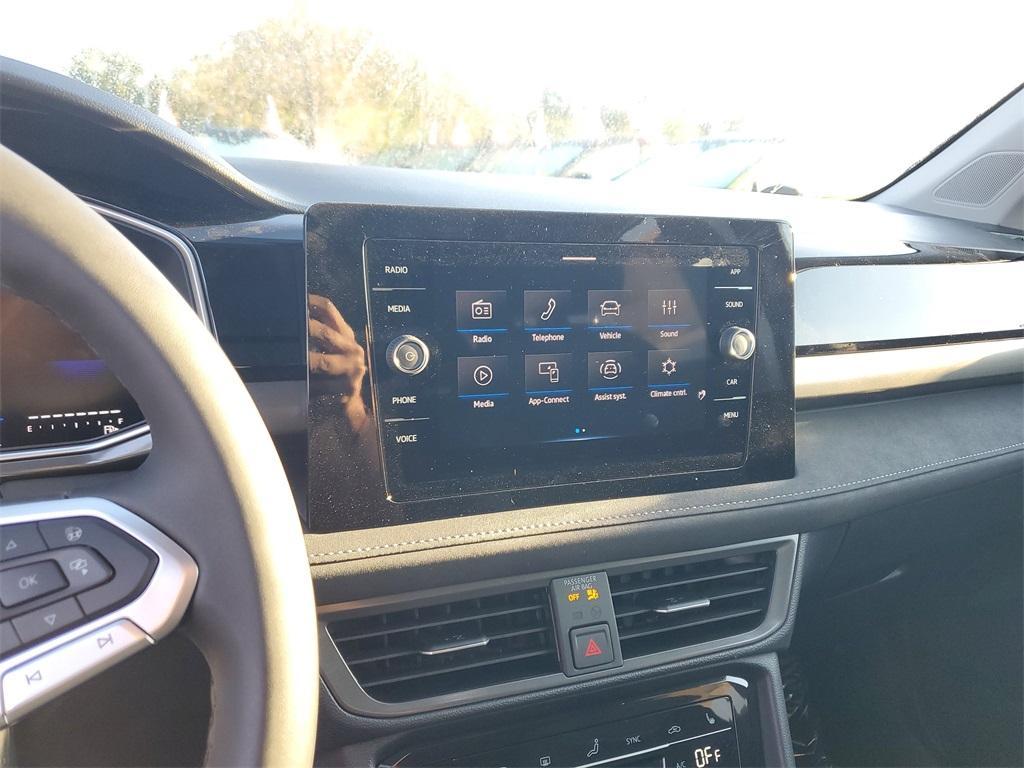 new 2025 Volkswagen Taos car, priced at $28,026