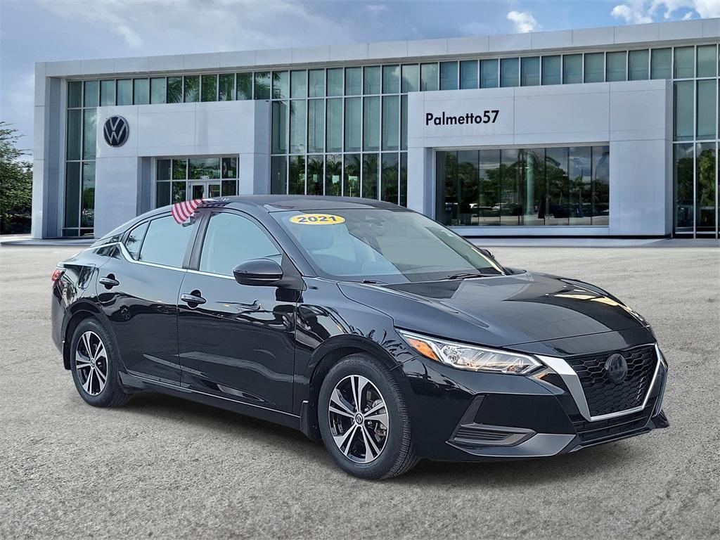 used 2021 Nissan Sentra car, priced at $12,999