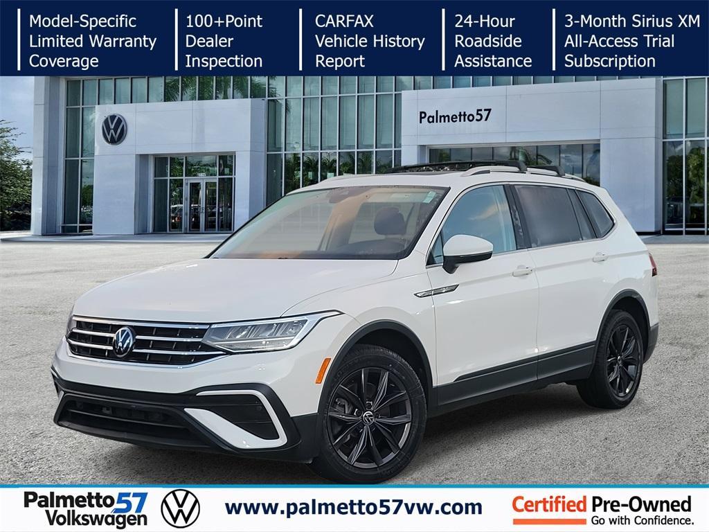 used 2022 Volkswagen Tiguan car, priced at $17,399