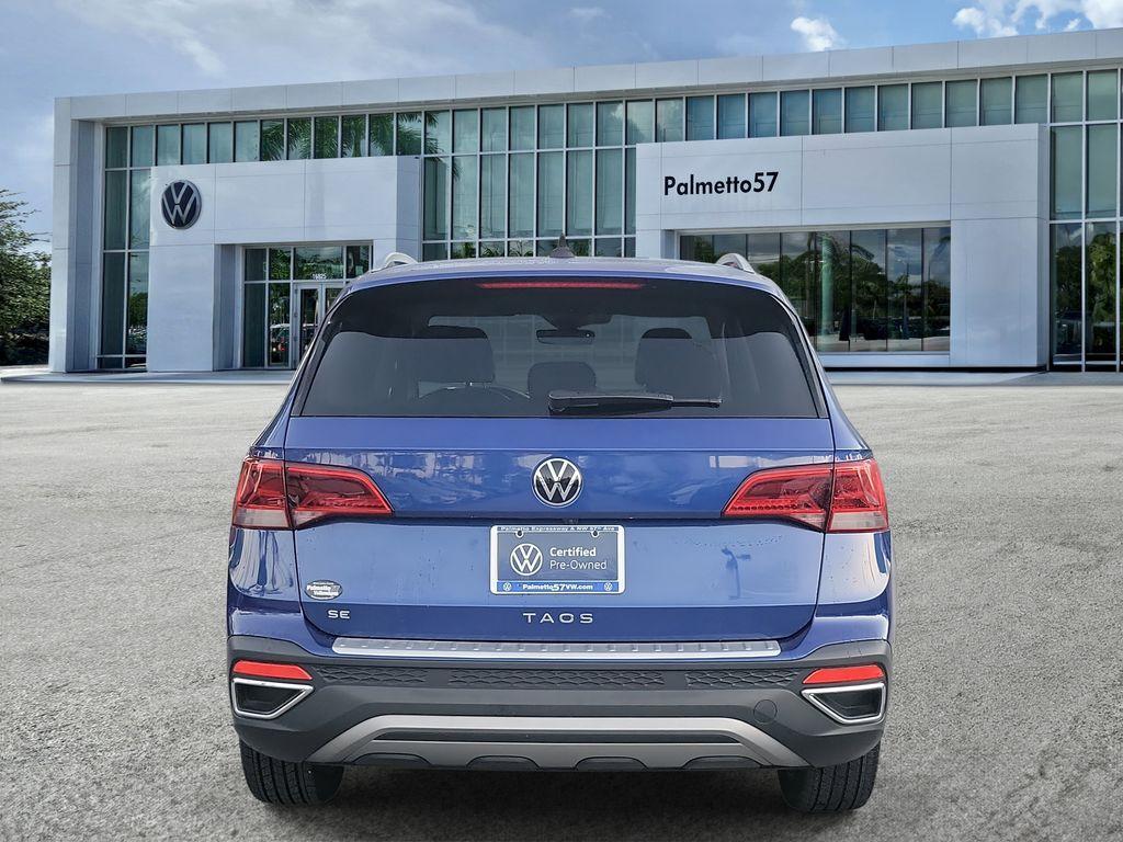 used 2023 Volkswagen Taos car, priced at $15,499