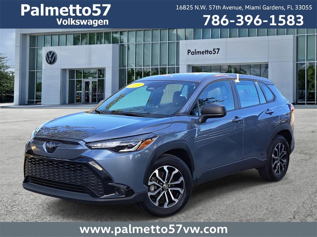 used 2023 Toyota Corolla Cross Hybrid car, priced at $23,799