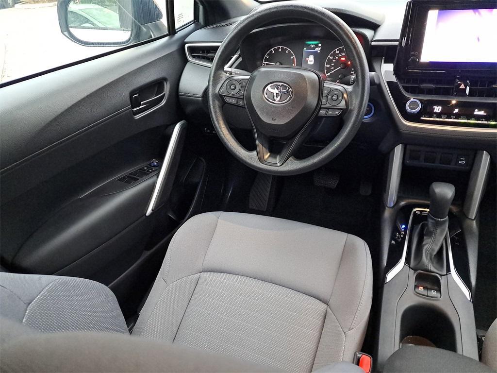 used 2024 Toyota Corolla Cross Hybrid car, priced at $24,699