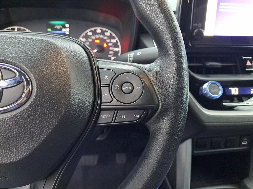 used 2024 Toyota Corolla Cross Hybrid car, priced at $24,699
