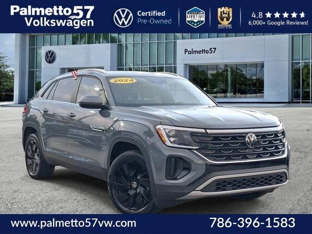 used 2024 Volkswagen Atlas Cross Sport car, priced at $33,832