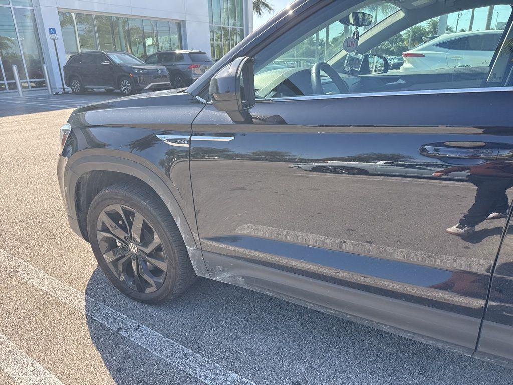 used 2024 Volkswagen Taos car, priced at $19,019