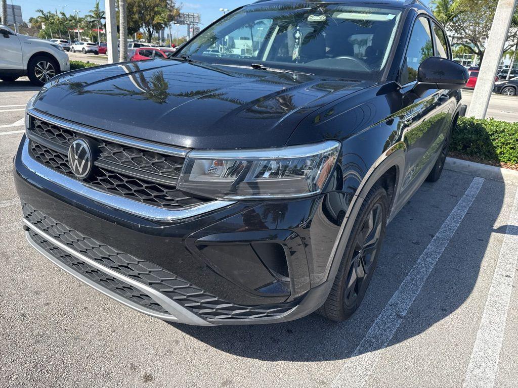 used 2024 Volkswagen Taos car, priced at $19,019