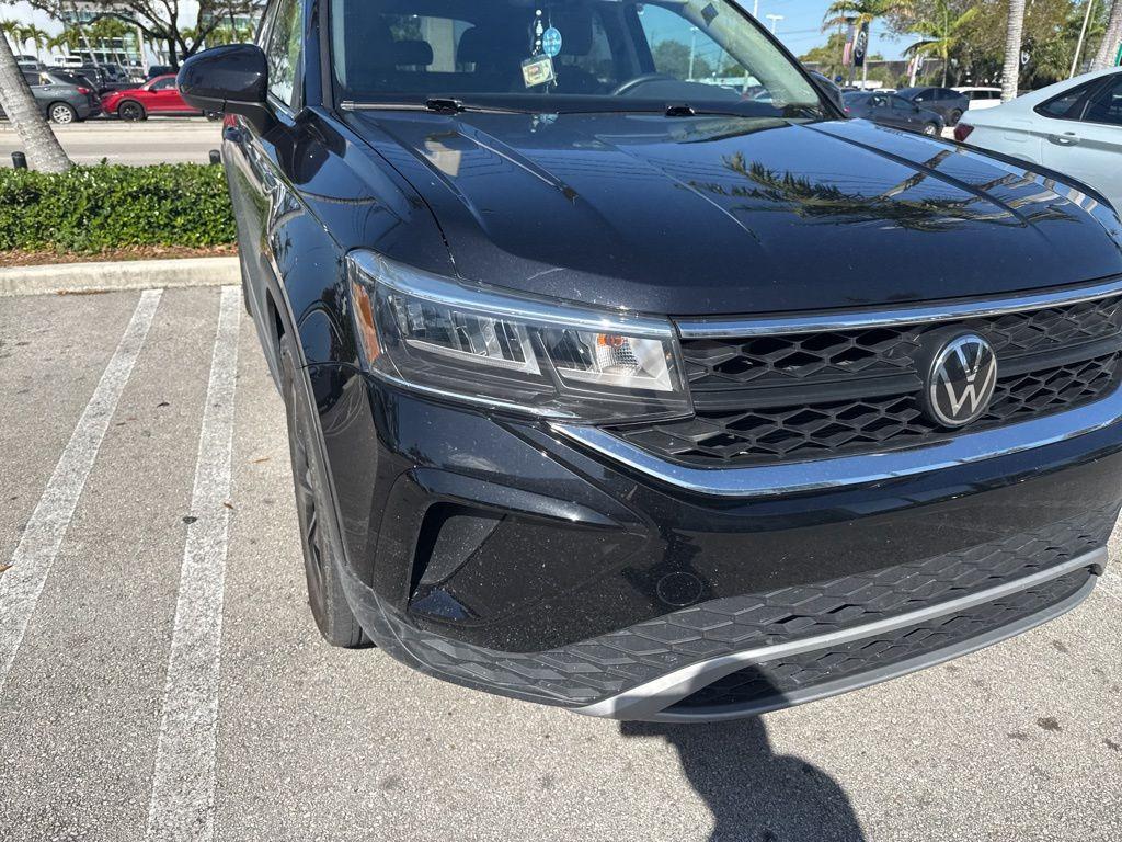used 2024 Volkswagen Taos car, priced at $19,019
