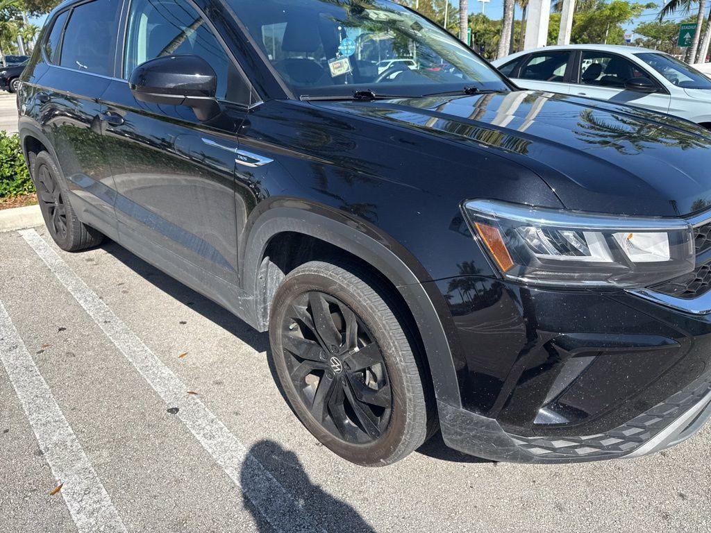 used 2024 Volkswagen Taos car, priced at $19,019