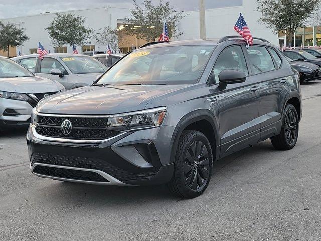 used 2024 Volkswagen Taos car, priced at $17,839
