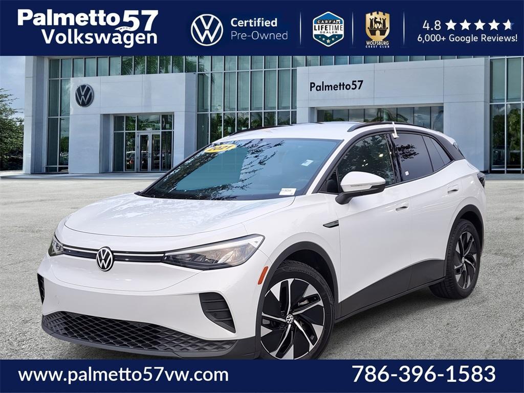used 2021 Volkswagen ID.4 car, priced at $13,999