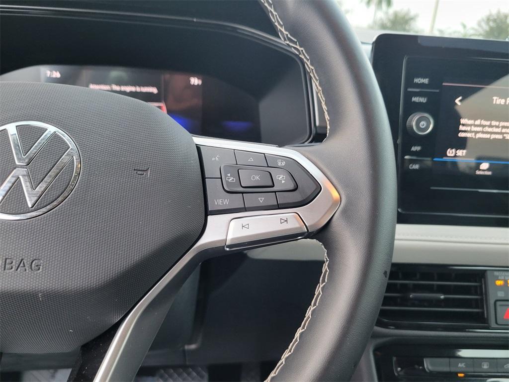 used 2025 Volkswagen Taos car, priced at $20,079
