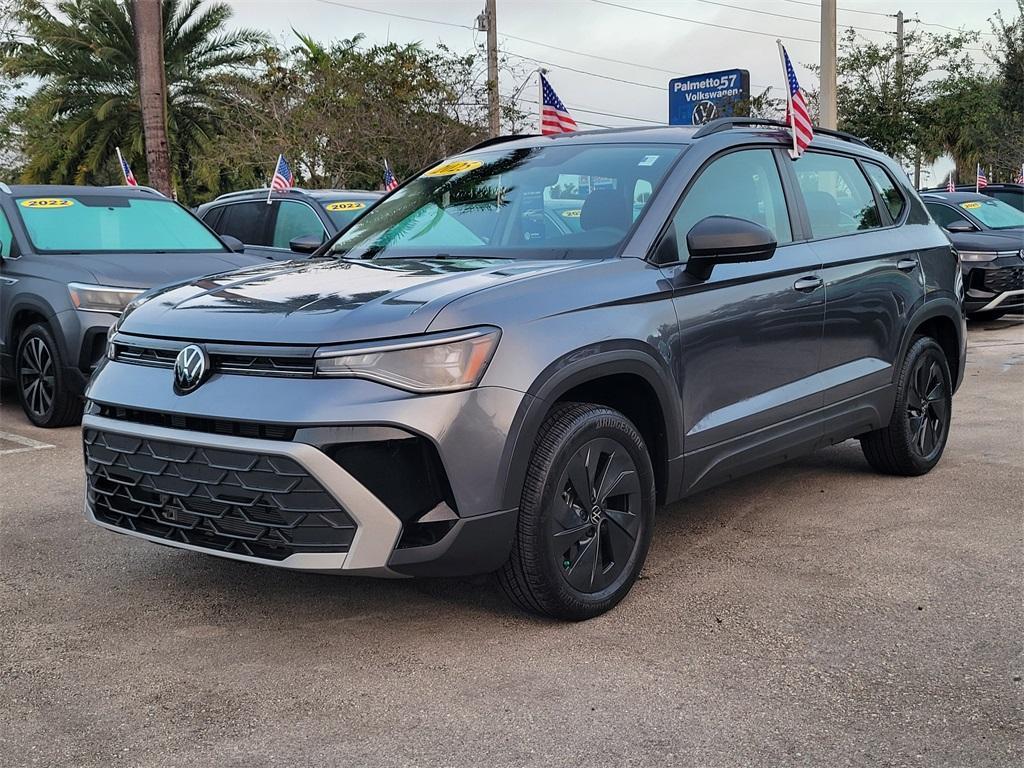 used 2025 Volkswagen Taos car, priced at $20,079