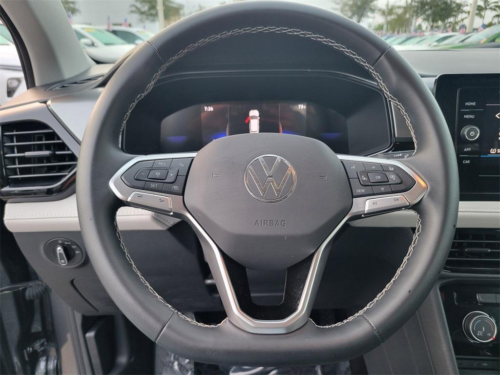 used 2025 Volkswagen Taos car, priced at $20,079