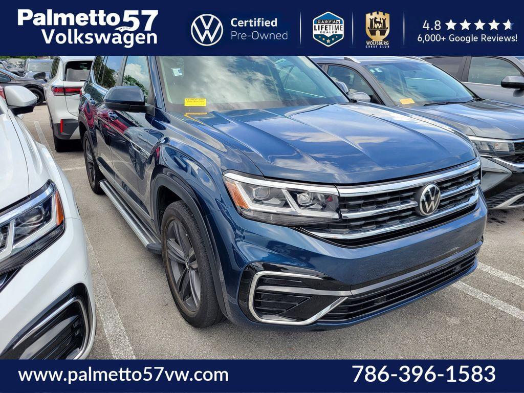 used 2022 Volkswagen Atlas car, priced at $31,299
