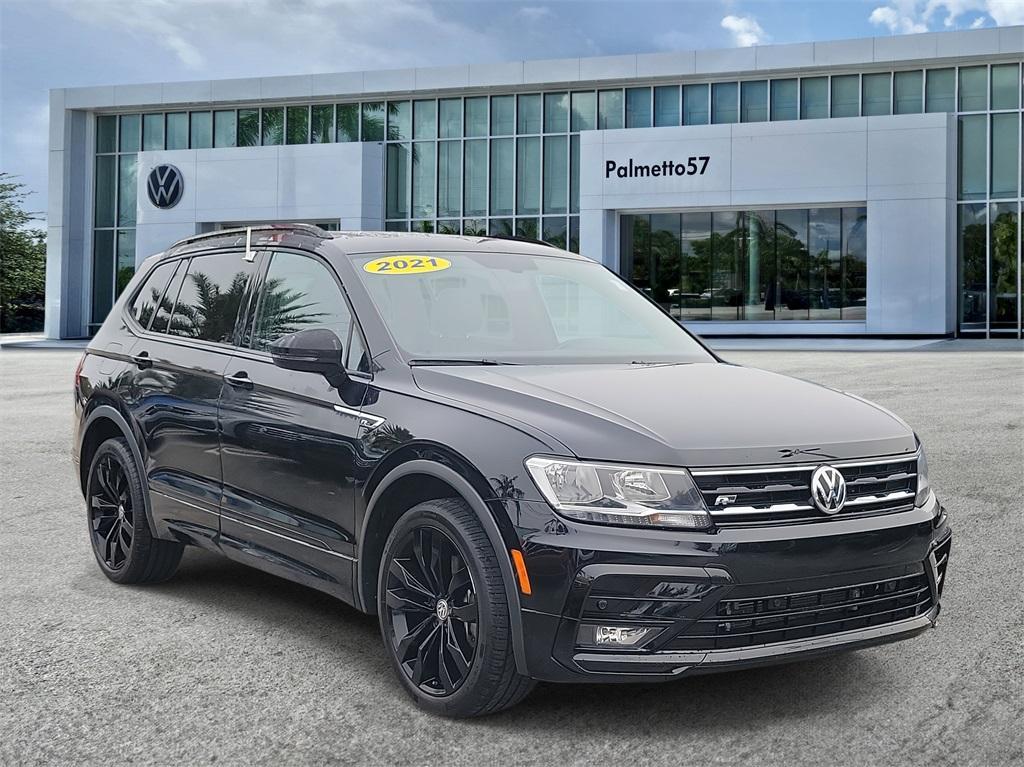 used 2021 Volkswagen Tiguan car, priced at $18,099