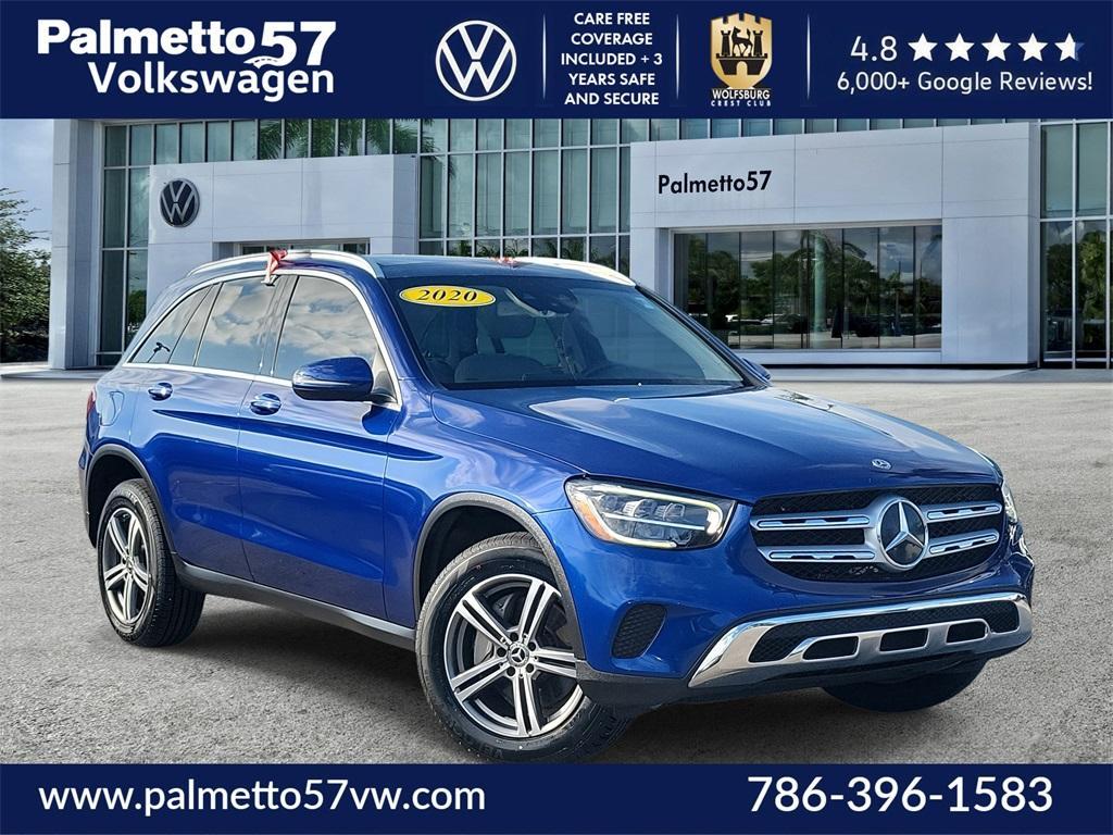 used 2020 Mercedes-Benz GLC 300 car, priced at $17,999