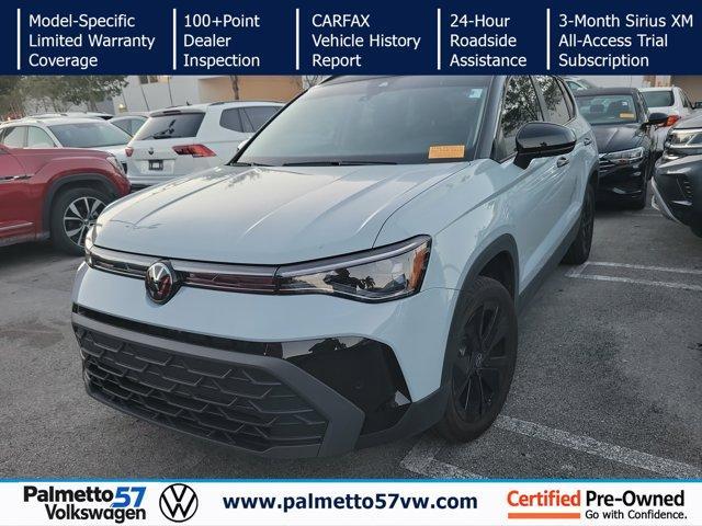 used 2025 Volkswagen Taos car, priced at $24,999