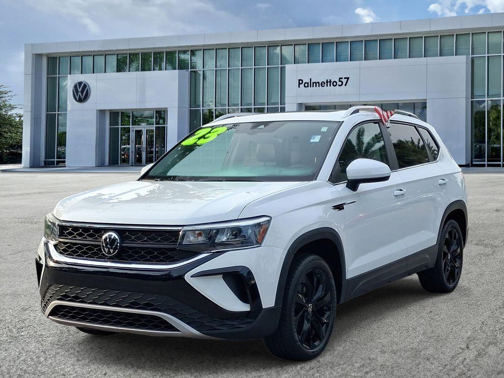 used 2023 Volkswagen Taos car, priced at $18,199