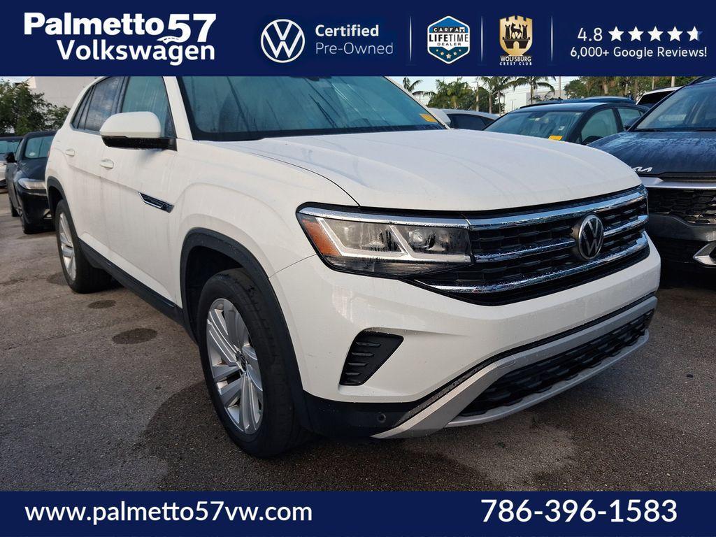 used 2022 Volkswagen Atlas Cross Sport car, priced at $24,122