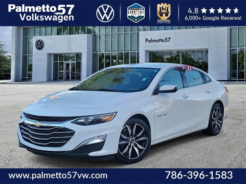 used 2022 Chevrolet Malibu car, priced at $13,669