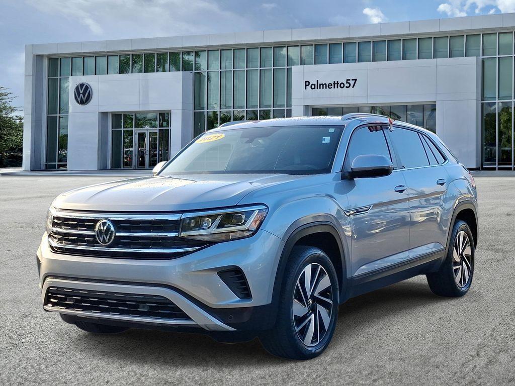 used 2022 Volkswagen Atlas Cross Sport car, priced at $23,999