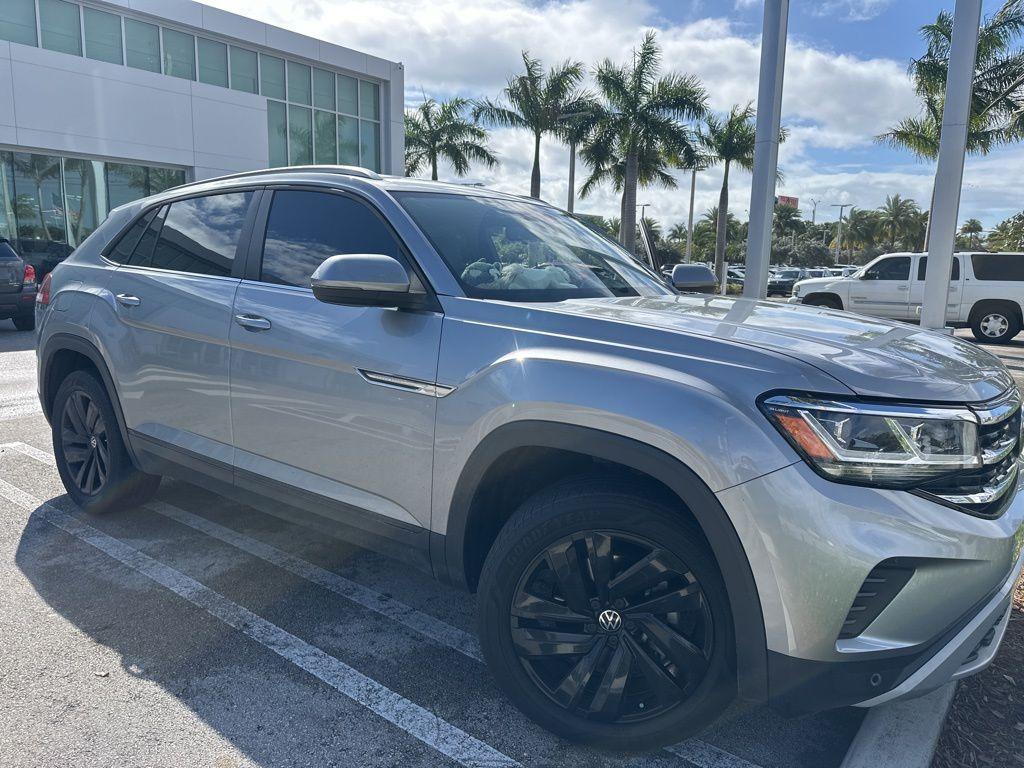 used 2022 Volkswagen Atlas Cross Sport car, priced at $23,699