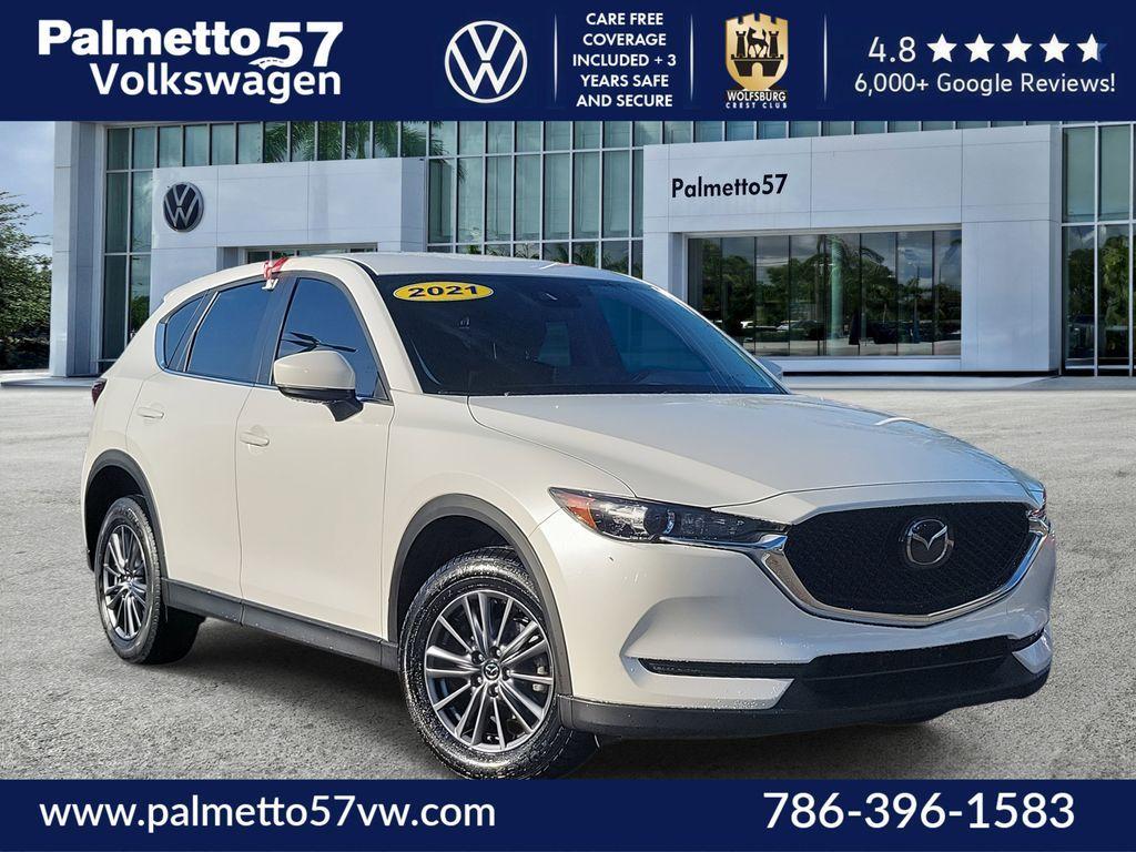 used 2021 Mazda CX-5 car, priced at $17,829