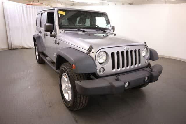used 2015 Jeep Wrangler Unlimited car, priced at $9,216