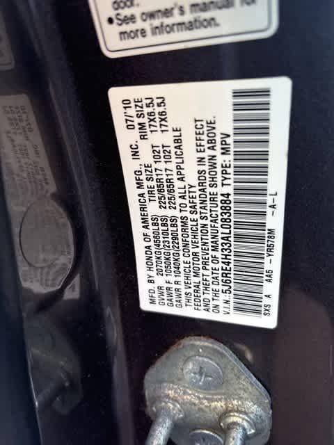 used 2010 Honda CR-V car, priced at $7,500