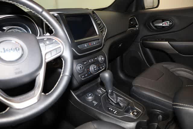 used 2021 Jeep Cherokee car, priced at $19,588