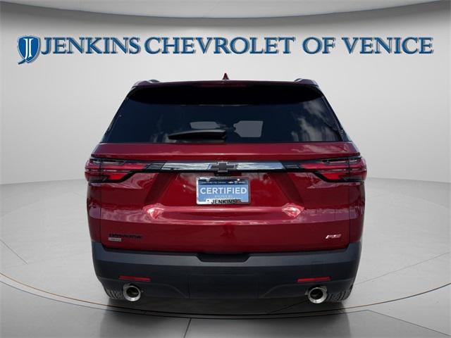 used 2024 Chevrolet Traverse car, priced at $35,393