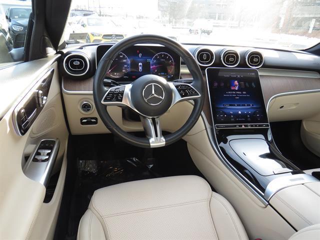 used 2022 Mercedes-Benz C-Class car, priced at $29,495