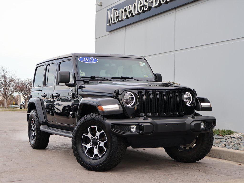 used 2021 Jeep Wrangler Unlimited car, priced at $32,990