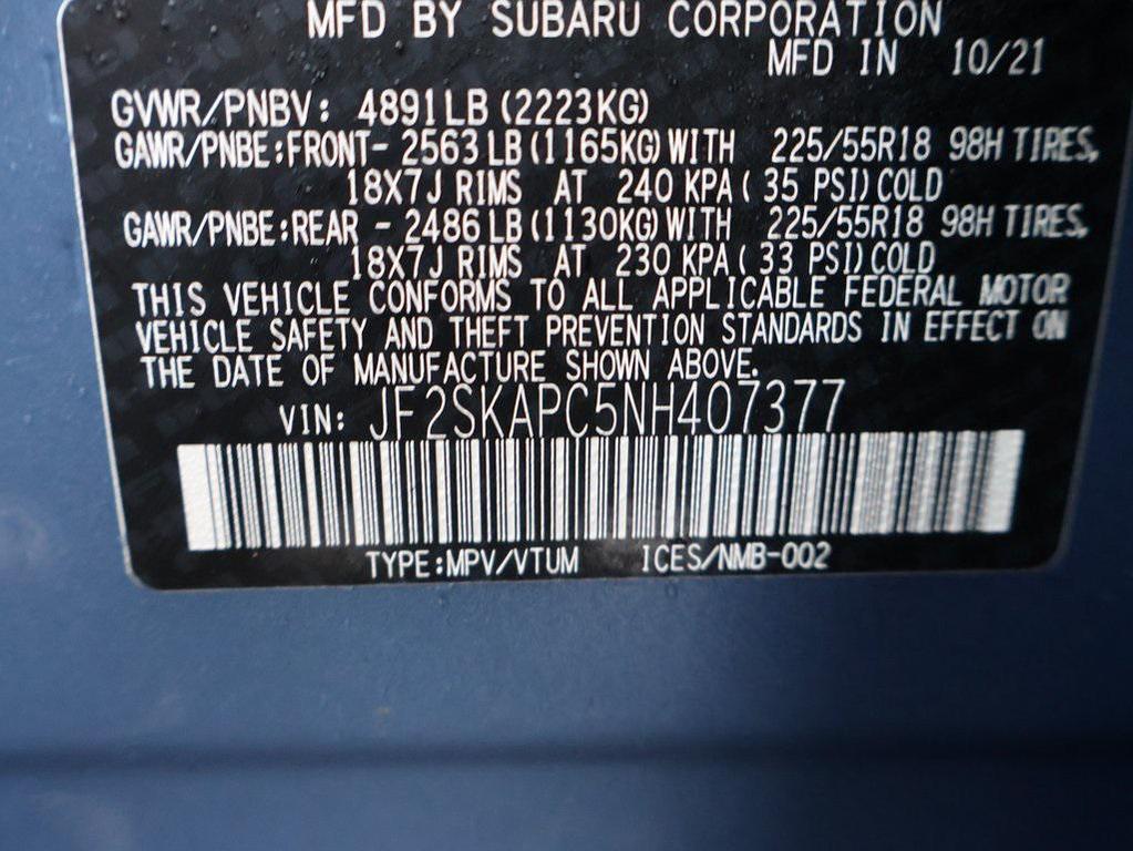 used 2022 Subaru Forester car, priced at $26,990